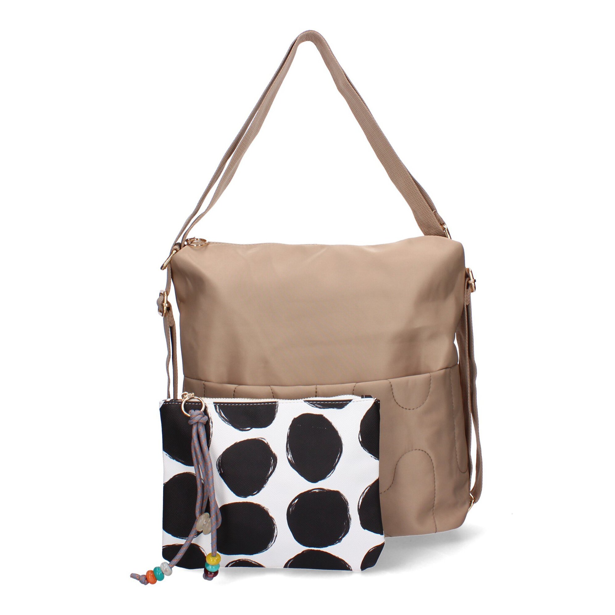 Bolso de hombro de Mujer con dos piezas, compartimento principal con cremallera