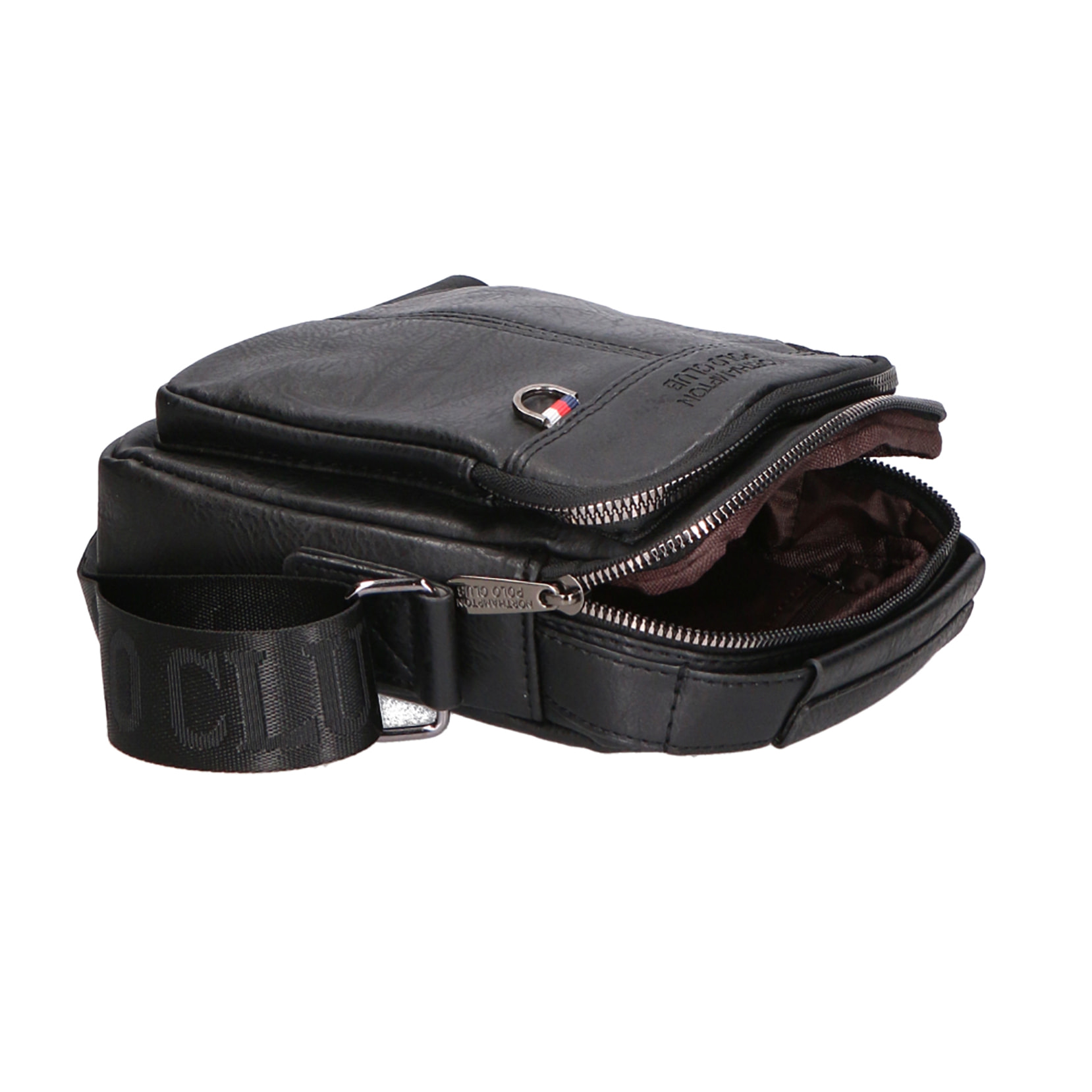 Borsa a tracolla da Uomo in Ecopelle Prodotto Vegano 18x20x5 cm