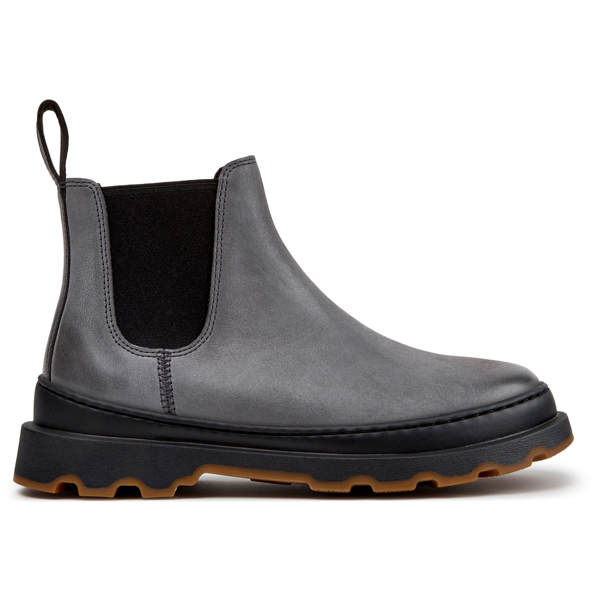 Botines - CAMPER Brutus+ - Gris - Piel lisa