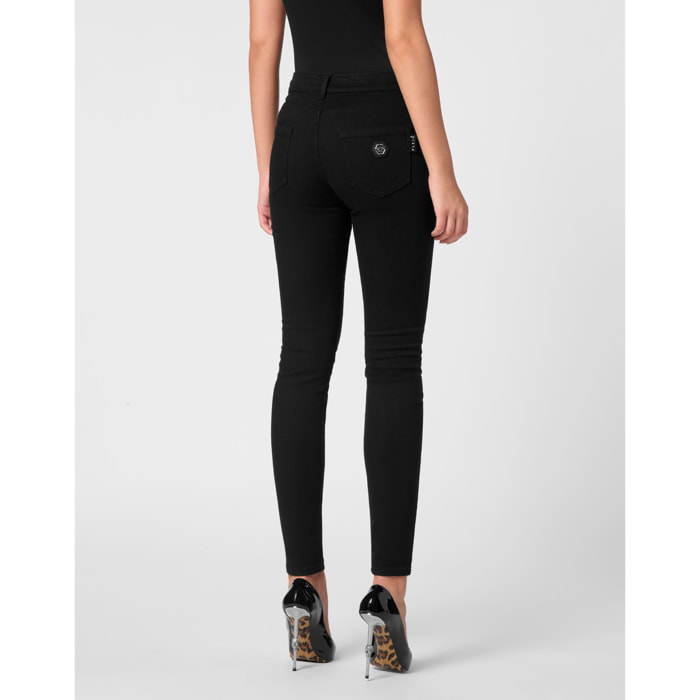 PHILIPP PLEIN Jeggings HEART