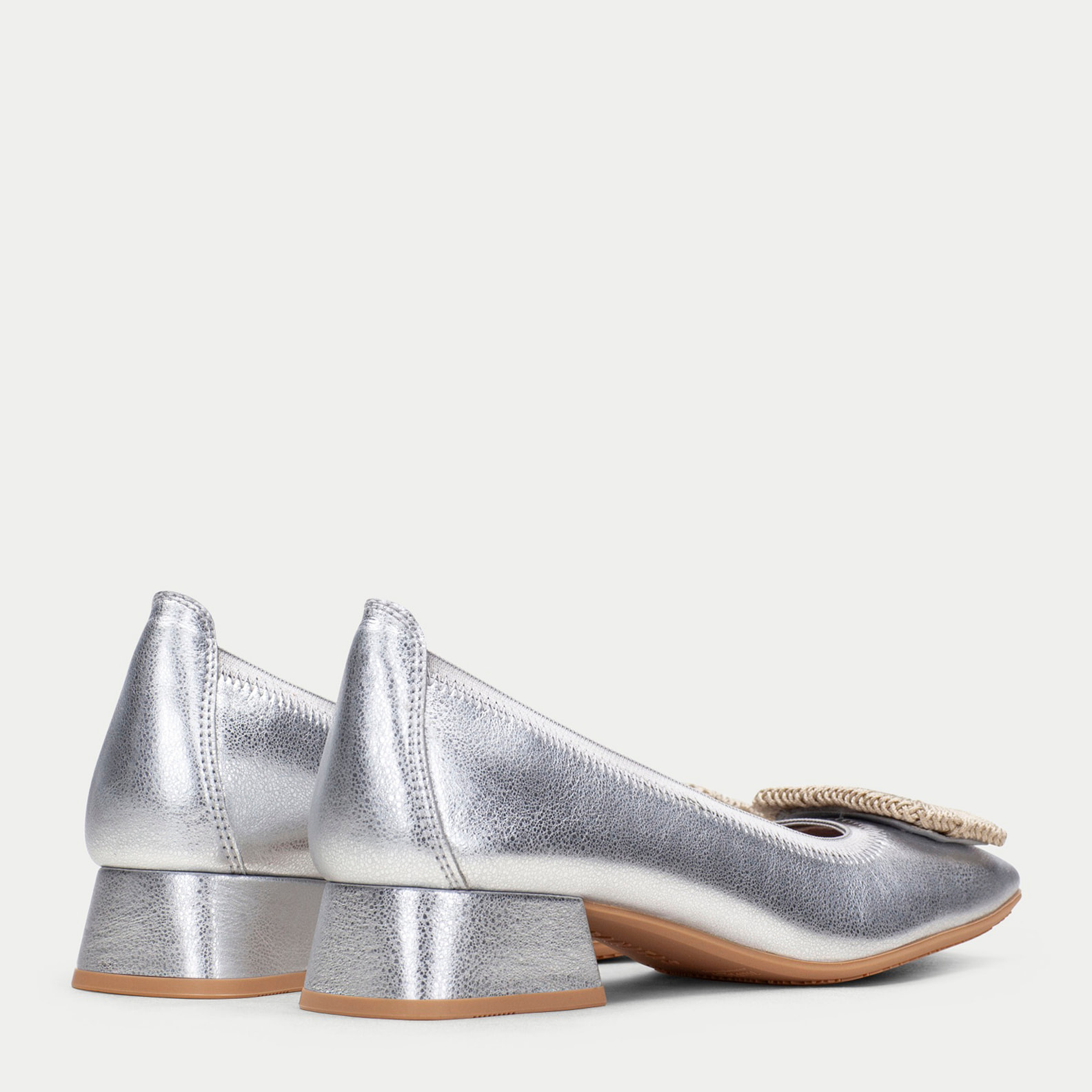 Bailarina Aruba Plata 3 cm