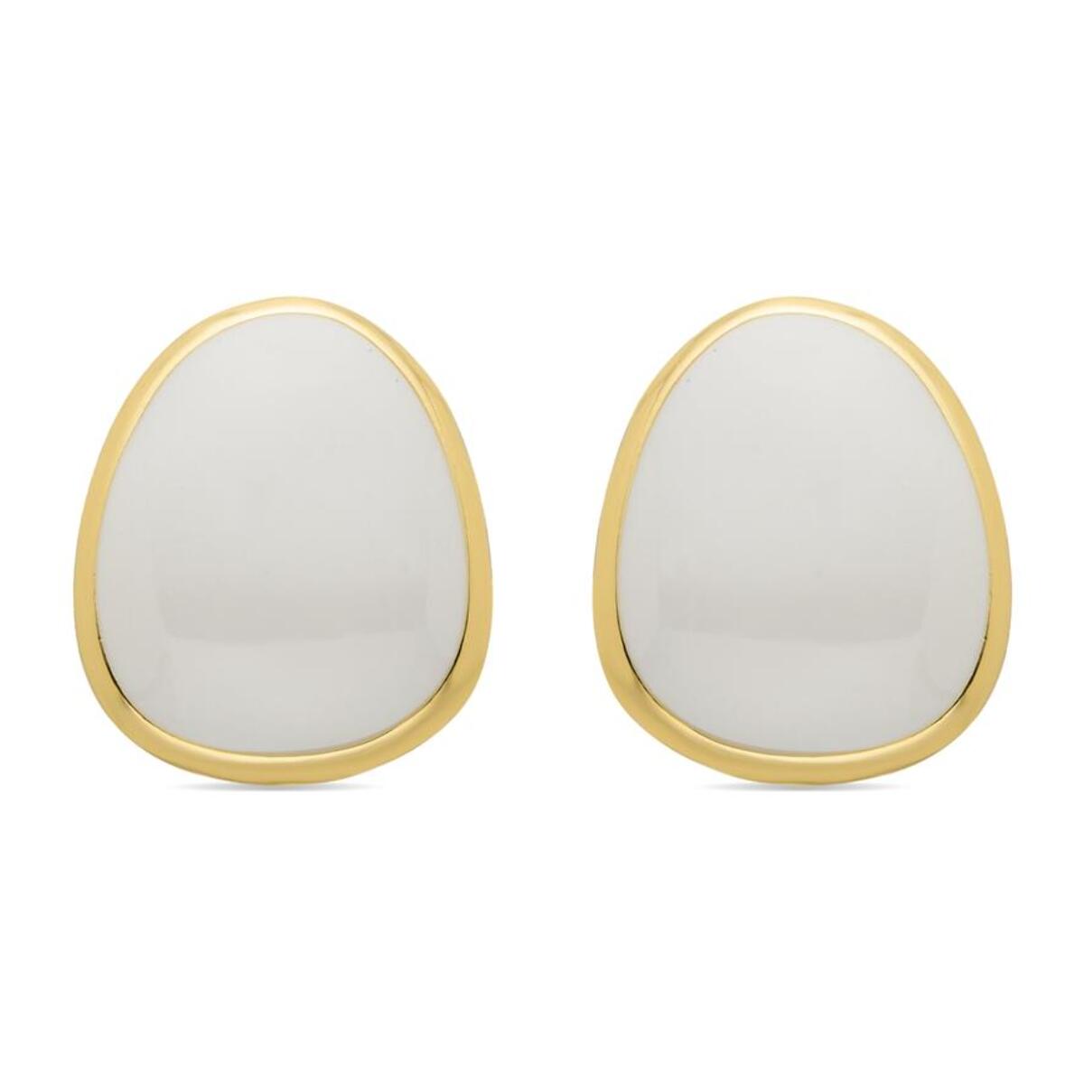 Pendientes Lux by Lux acabadoss en oro amarillo 18k