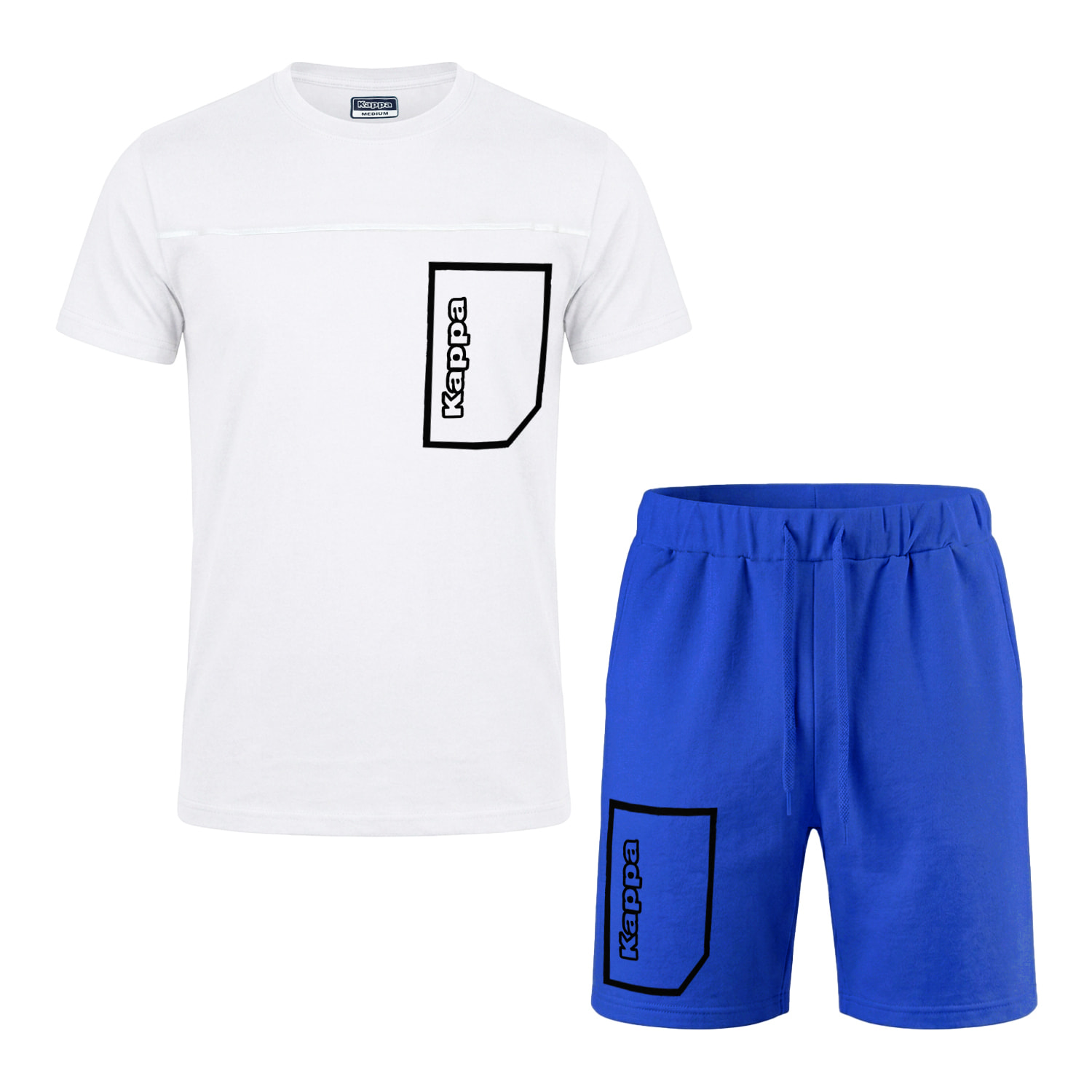 Completo Corto Uomo KAPPA Cotone Jersey