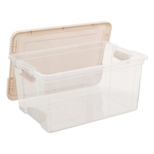 2 boîtes de rangement "Tide'n'Box" 30L