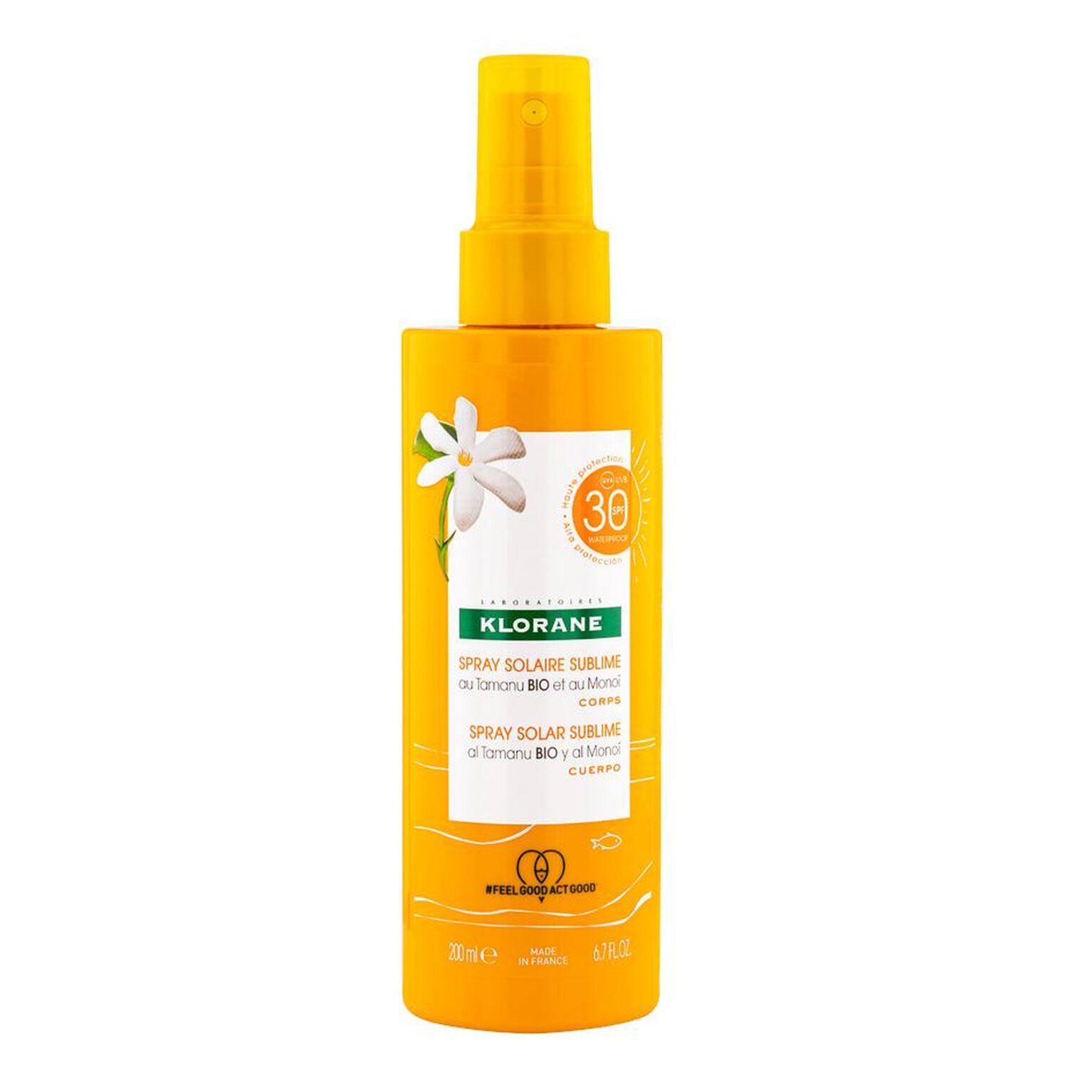 Monoi et Tamanu Bio - Spray Solaire Sublime SPF 30 - 200 ml