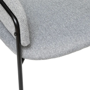 Fauteuil "Siron" - gris