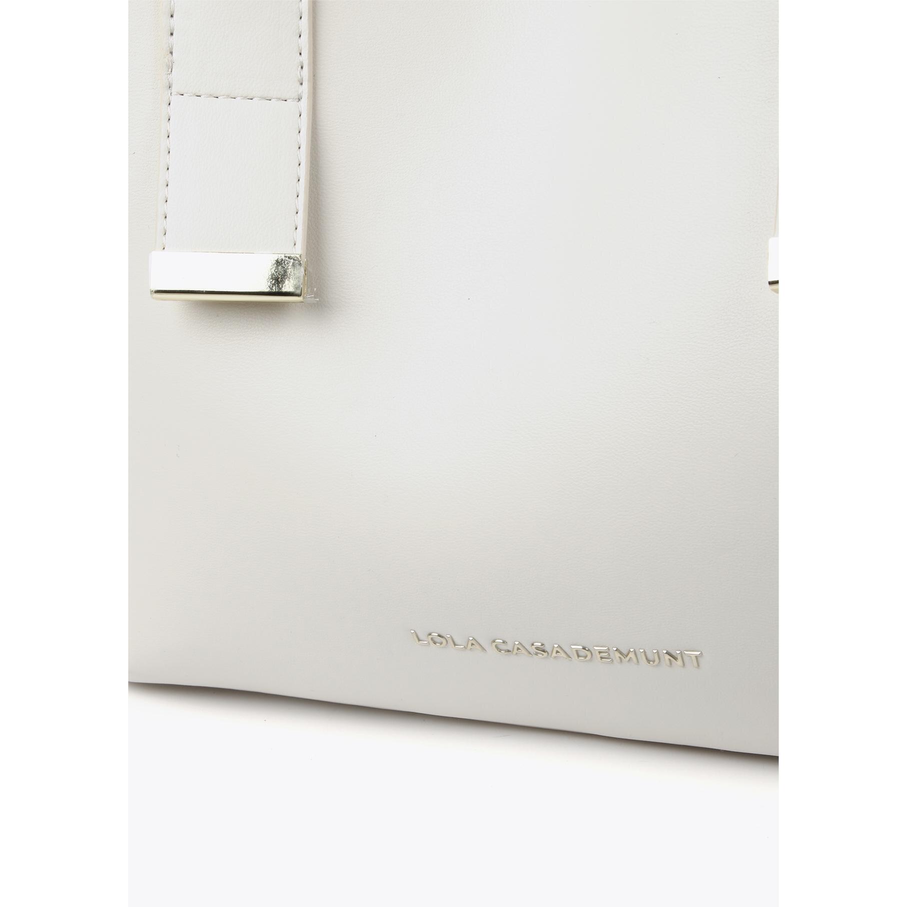 Borsa media manici intrecciati