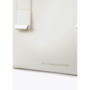 Borsa media manici intrecciati