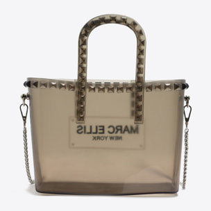 Borsa a mano da donna - Modello False - 100% Pvc - 10.0 x 19.0 x 4.0 cm