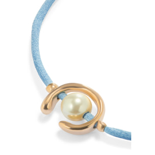 Pulsera SER DIFERENTE AZUL M