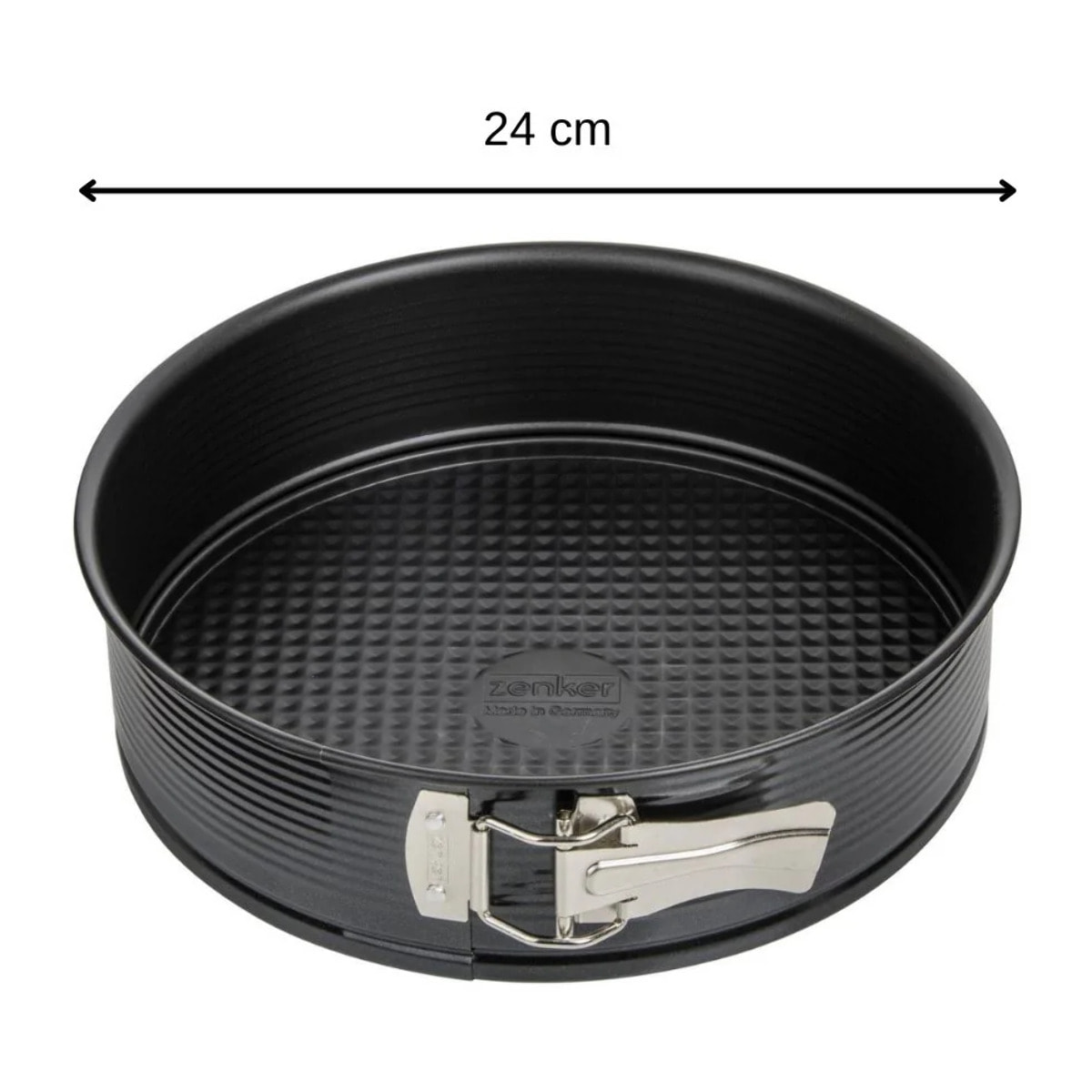 Moule à manqué à charnière 24 cm Zenker Black Metallic