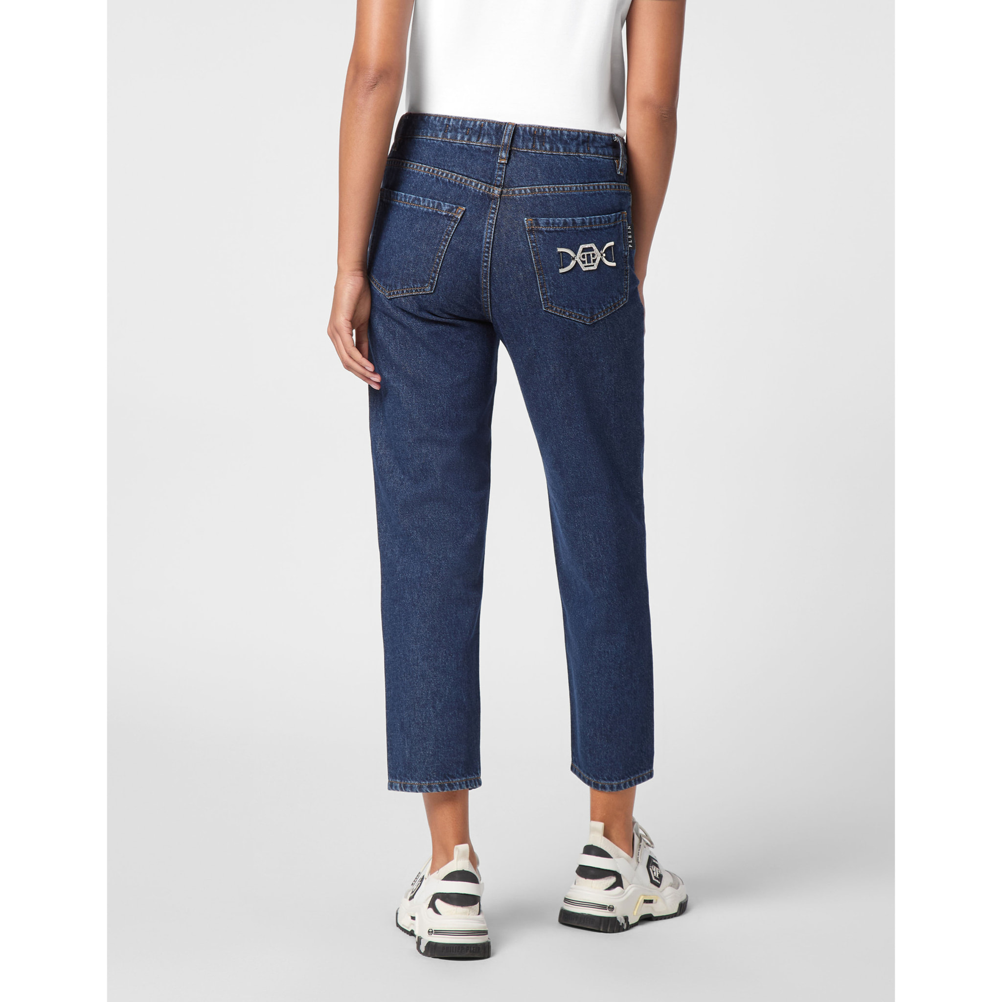 PHILIPP PLEIN Jeans Mom Fit HEXAGON