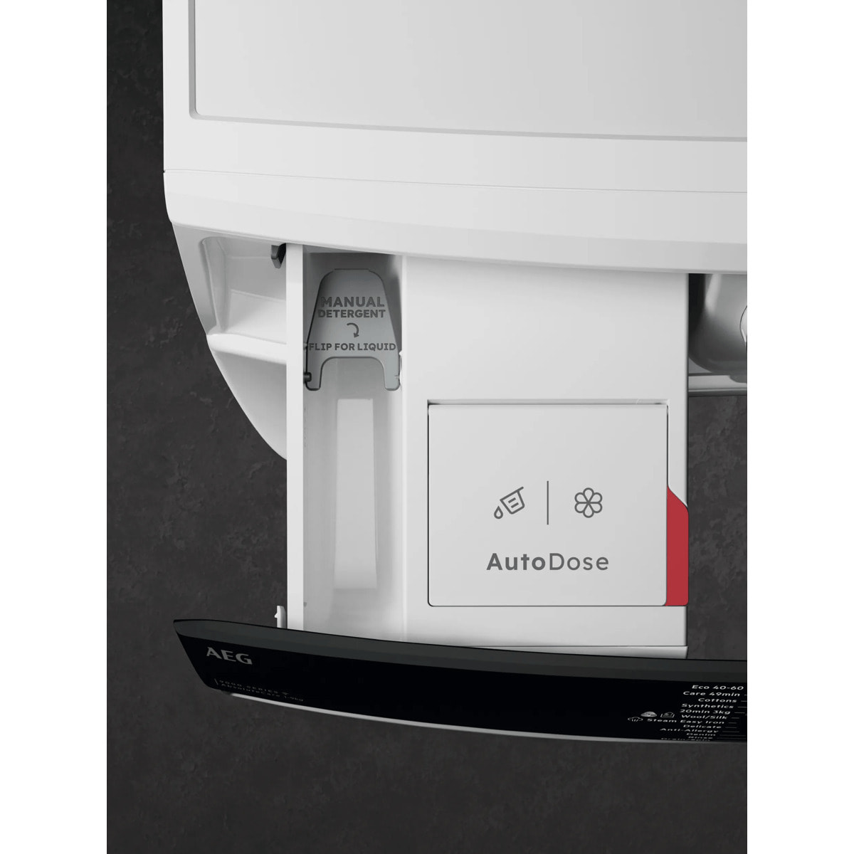 AEG Lavadora de libre instalación Serie 6000 ProSense® Autodose de 10.5 kg LFE6G54O4M
