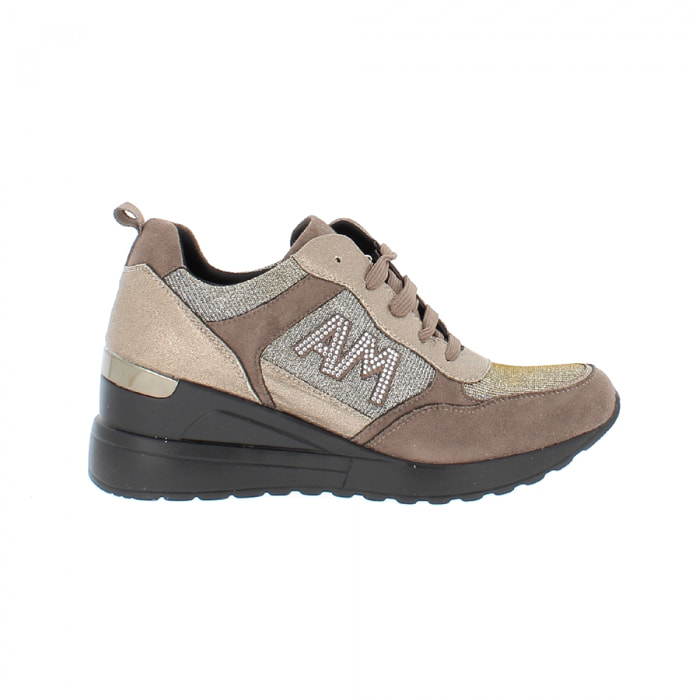 Armata di Mare Scarpe Donna Sneakers Casual AMD W22H3017 Taupe