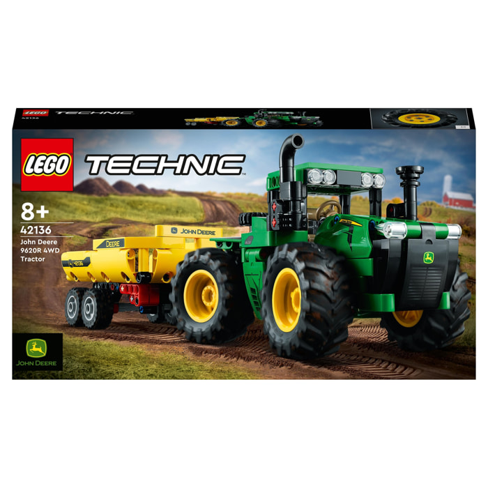 LEGO TECHNIC 42136 - JOHN DEERE 9620R 4WD TRACTOR