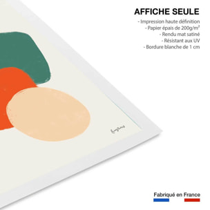 Affiche Palette couleur primaire Affiche seule