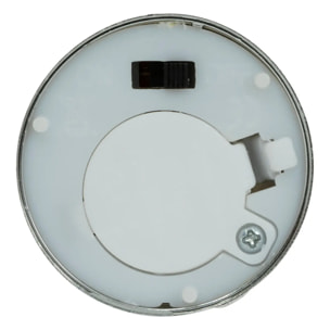 Lot de 4 bougies LED votives métal argent