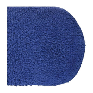 Tapis de bain Coton CAROLINA Bleu Spirella