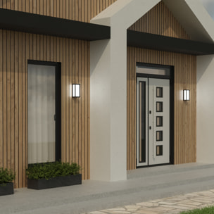 Forlight Aplique Ip44 Thomas E27 23W Gris Urbano