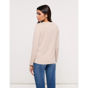 Camiseta Manga Larga Beige - Imarama