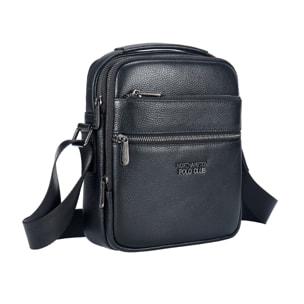 Borsa a tracolla  da uomo In Vera pelle Made in Italy 16x26x8 cm