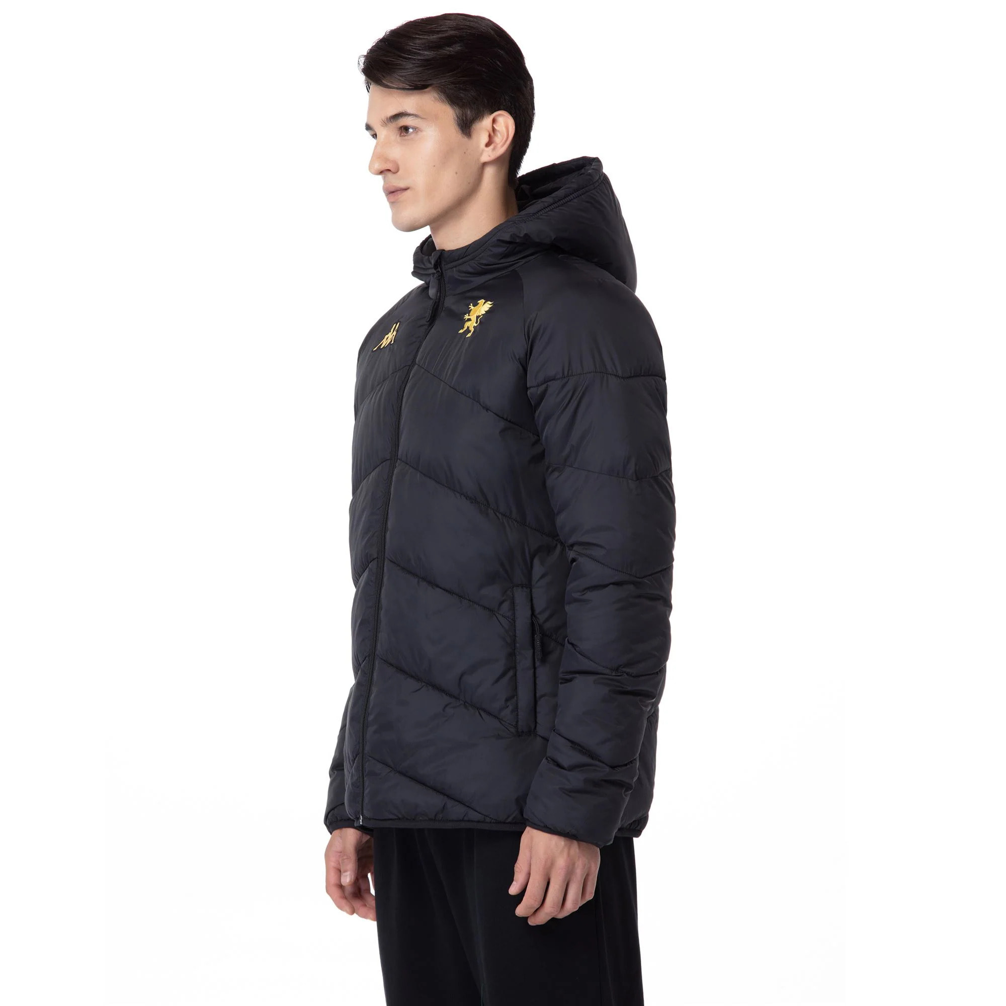 Kappa - Giacche Bambino Nero - Vianetto Genoa