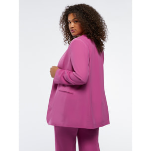 Fiorella Rubino - Blazer in tessuto fluido - Rosa