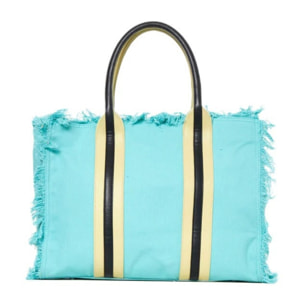 Pompea x Silvian Heach borsa in canvas