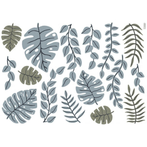 Sticker Lilipinso Jungle Feuilles Monstera 64 x 40 cm