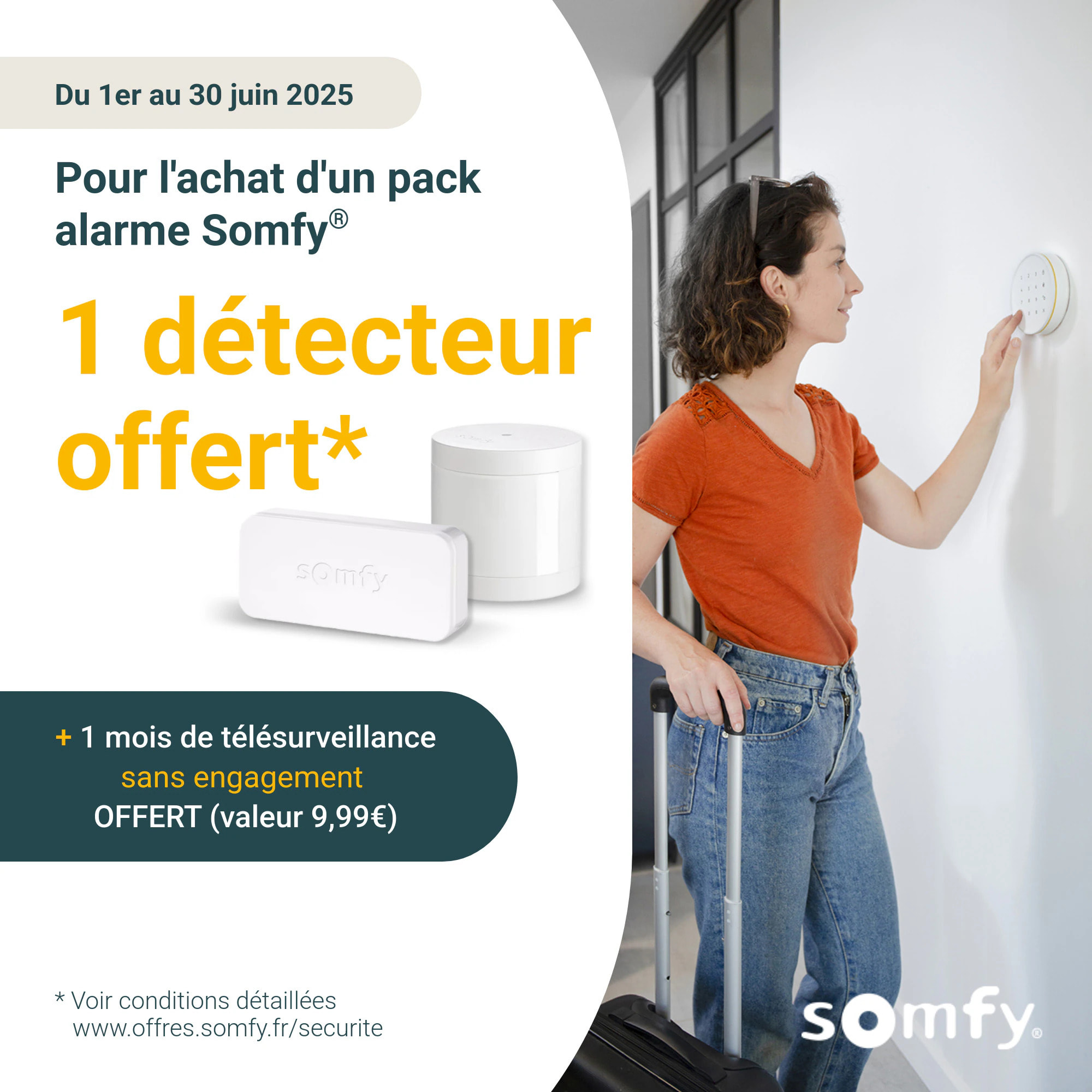 Home Alarm Advanced - Pack video plus