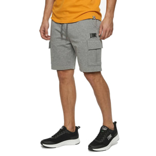 Bermuda cargo da uomo con logo piccolo