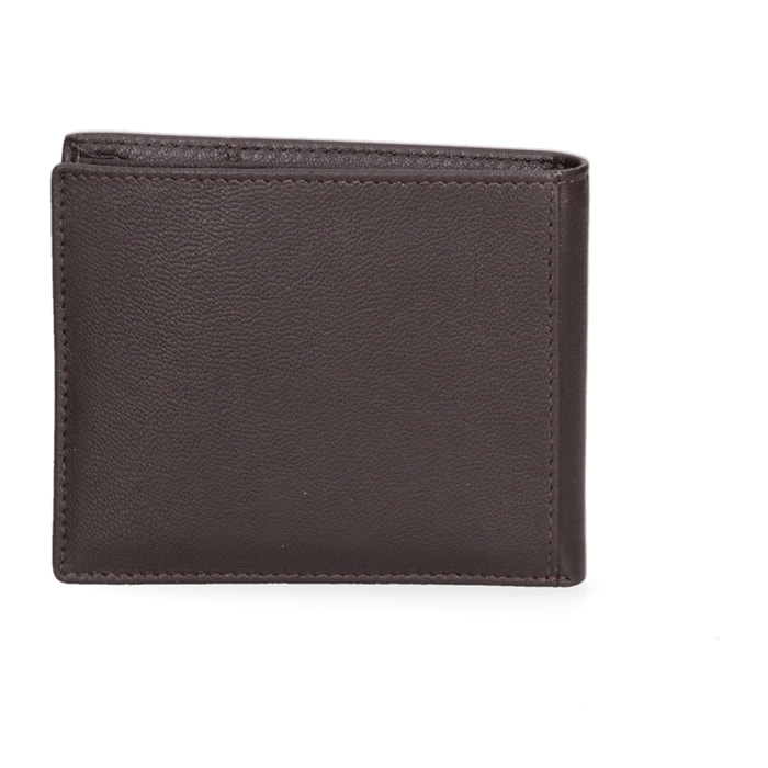 Portafoglio  da uomo In Vera pelle Made in Italy 12x9,5x2 cm