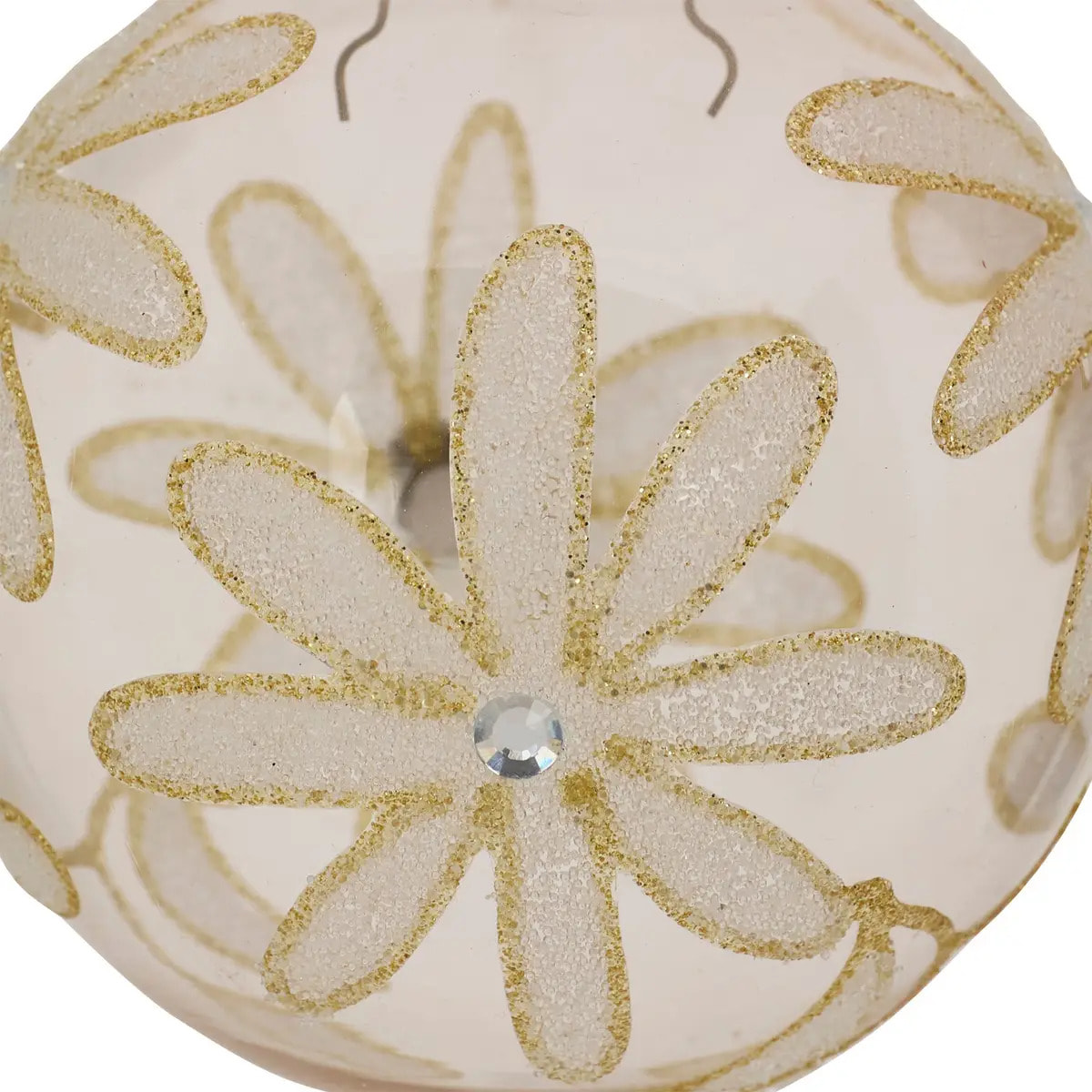BDN VERRE 80MM MARGUERITE ROSE