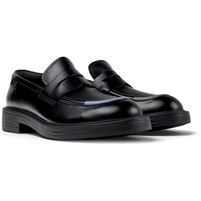Zapatos de cordones - CAMPER Dean Twins - Negro - Cuero liso