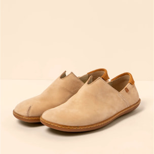 Zapatos N275 NOBUCK LAVADO CREAM/EL VIAJERO color Cream