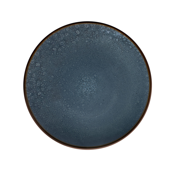Tara Indigo - 6 assiettes dessert
