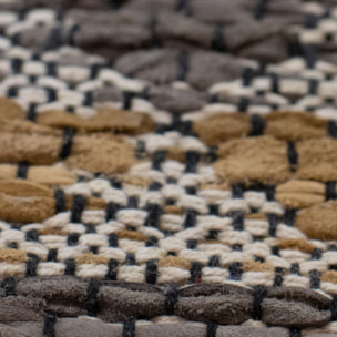 Tapis en cuir recyclé et coton 150x240cm ADANA