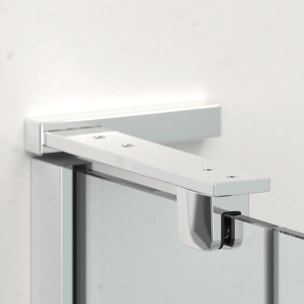 TGD NEW 100x100 cm cabine de douche carrée avec profilé magnétique, verre transparent EasyClean (SATTGDN100100)