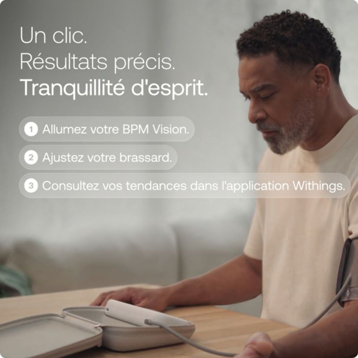 Tensiomètre WITHINGS BPM Vision