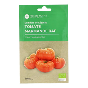 PLANETA HUERTO Semillas Ecológicas de Tomate Marmande Raf – Tomates Carnosos, Dulces y Resistentes, Fácil Cultivo