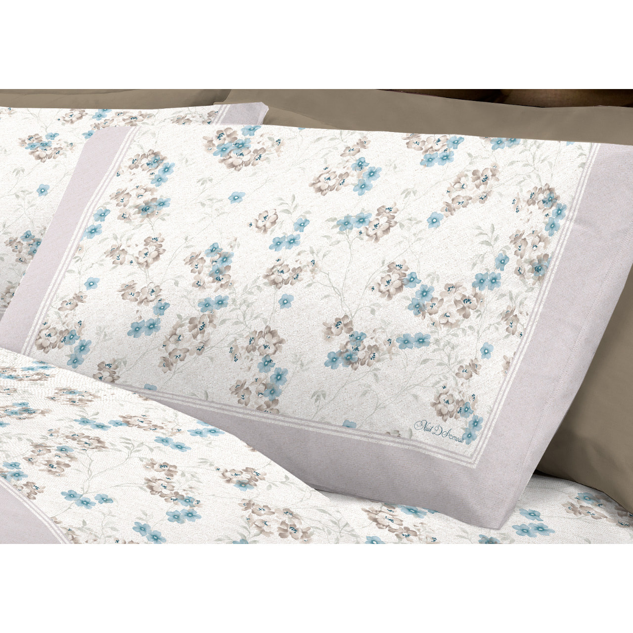 Completo Lenzuola In Calda Flanella Made In Italy Linea Europa Petra Beige