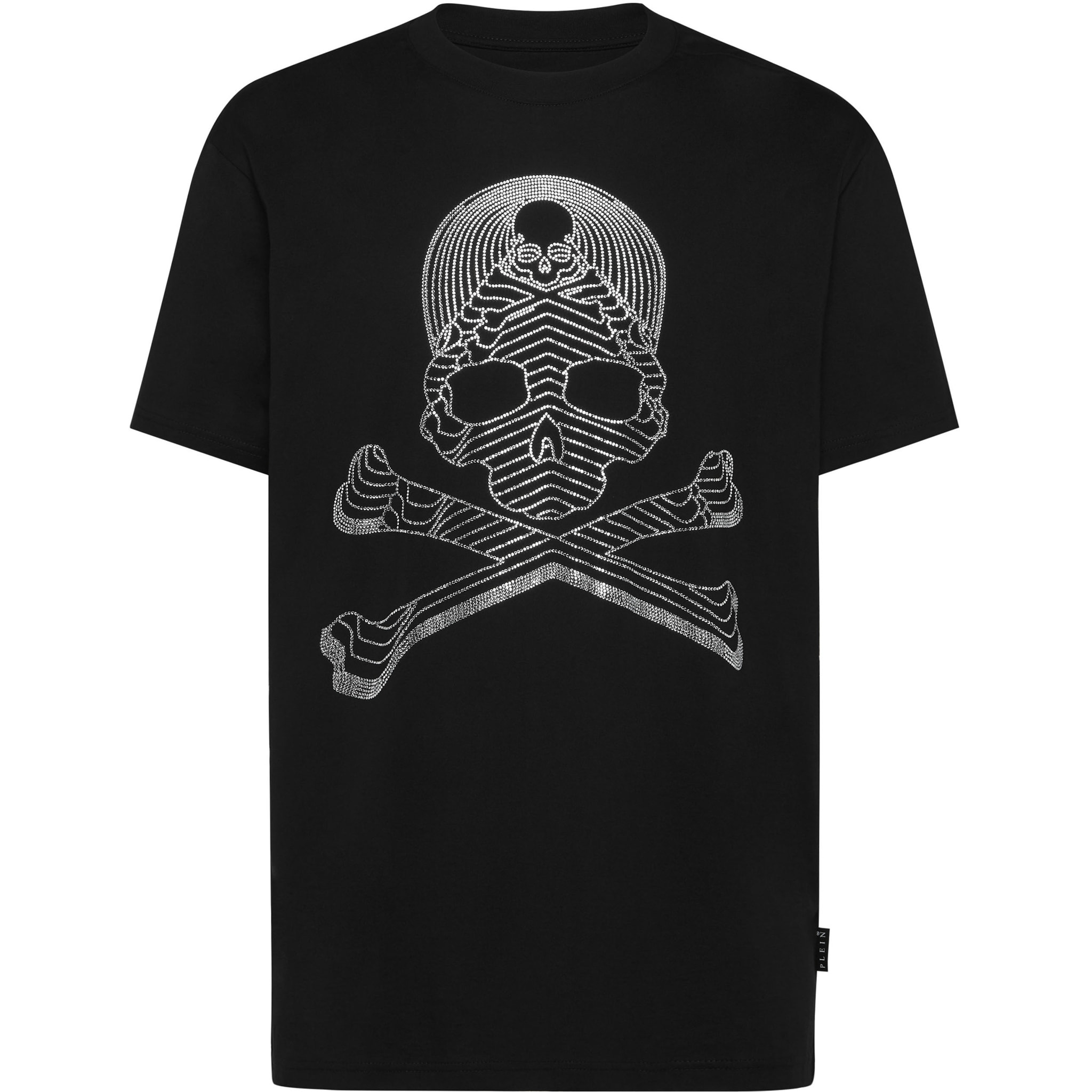PHILIPP PLEIN T-Shirt Round Neck SKULL&BONES