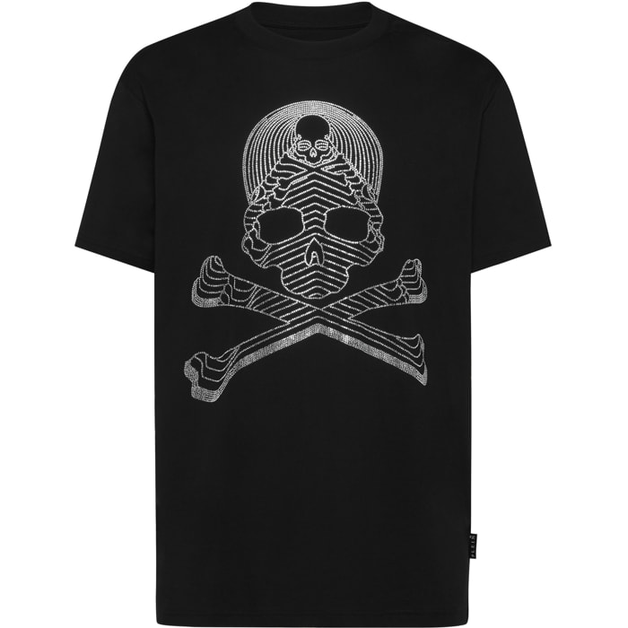 PHILIPP PLEIN T-Shirt Round Neck SKULL&BONES