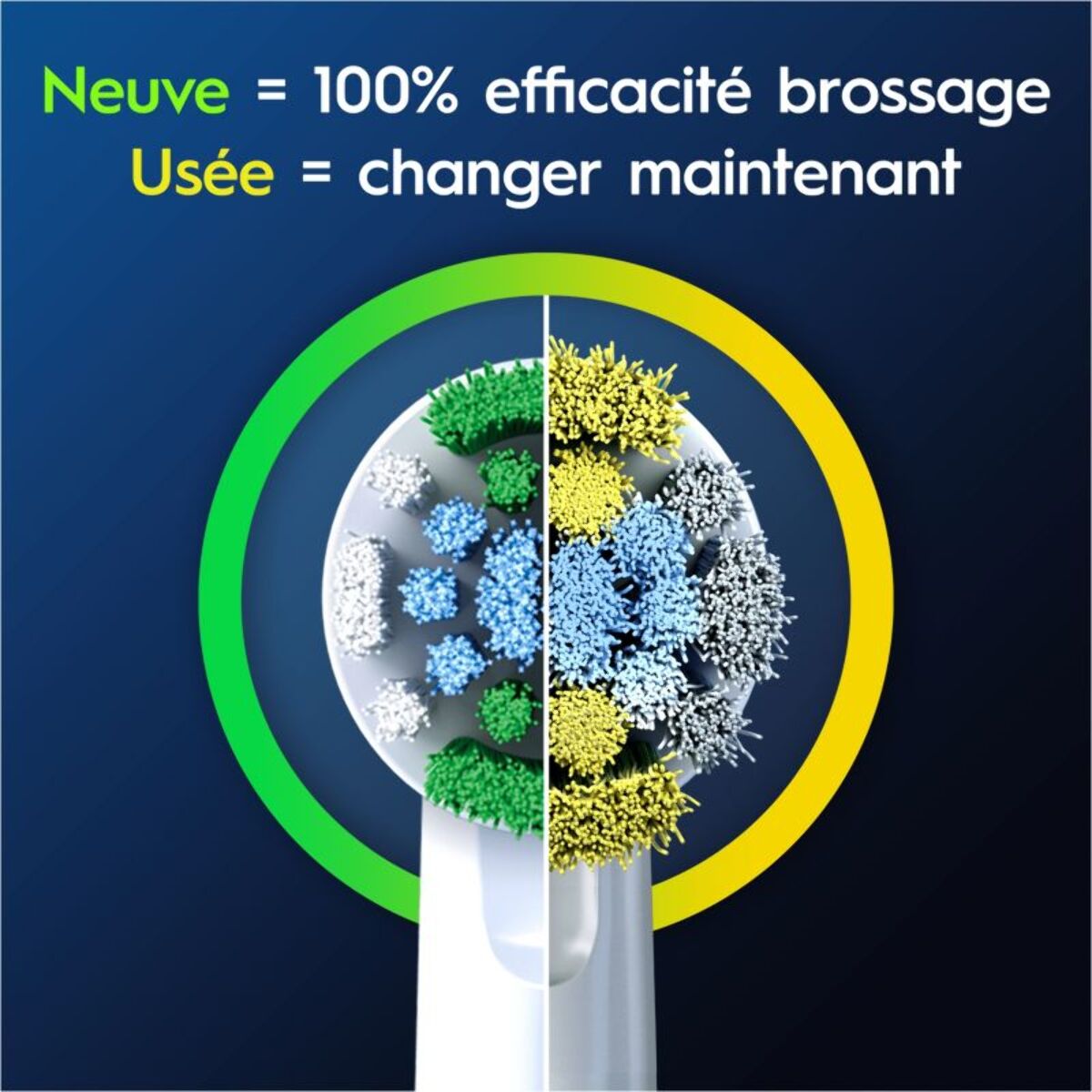 Brossette dentaire ORAL-B Precision Clean X-filaments x10