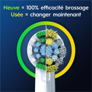 Brossette dentaire ORAL-B Precision Clean X-filaments x10