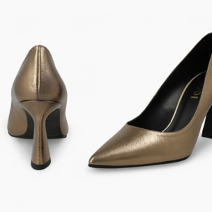 ZAPATOS DE SALÓN DORADOS ROA