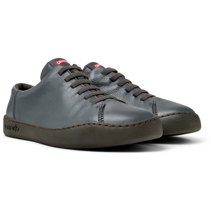 Sneakers - CAMPER Peu Touring - Grigio - Pelle liscia