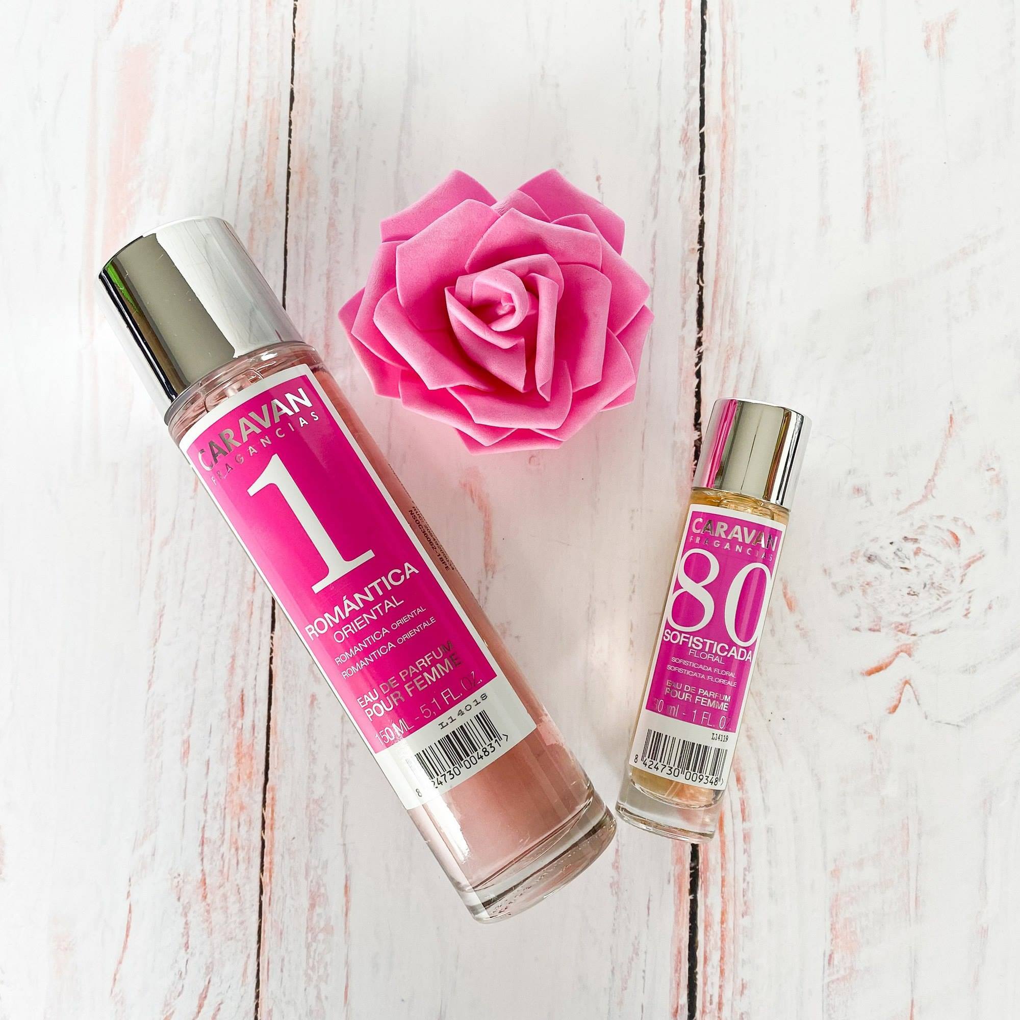 Caravan fragancias - caja de regalo con 2 perfumes nº1 de 150 ml, para mujer