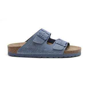SANDALIA BABUNKERS AZUL