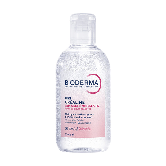 Crealine AR+ - Gelée Micellaire - Nettoyant anti-rougeurs démaquillant apaisant